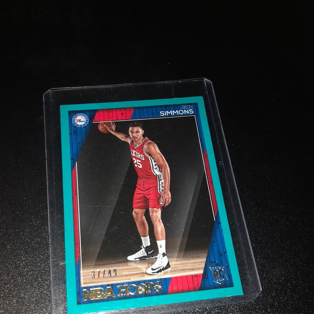 Ben Simmons basketball rookie card